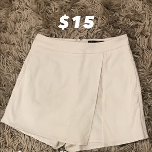 Cream skort!